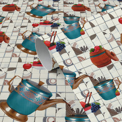 WallDaddy Wallpaper For Kitchen Waterproof Self Adhesive Wall paper Size (300x40)Cm Wall Sticker For Kitchen | WaterProof Oil Proof Wallpaper