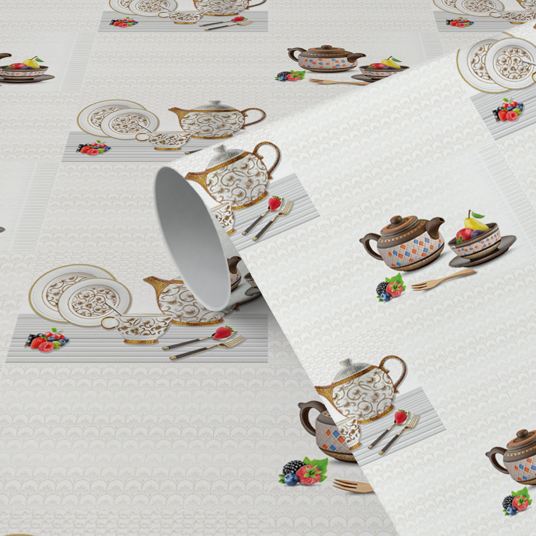 WallDaddy Wallpaper For Kitchen Waterproof Self Adhesive Wall paper Size (300x40)Cm Wall Sticker For Kitchen | WaterProof Oil Proof Wallpaper