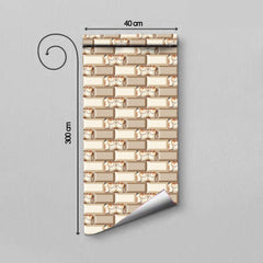 WallDaddy Self Adhesive Wallpaper For Walls Large Size (300x40)Cm Vinyl Wallpaper Stickers For Home Decoration | Wall paper For Bedroom, Living Room, Kitchen, Kids Room Etc.